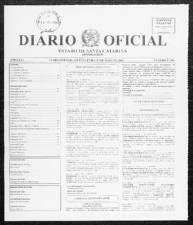 Diário Oficial do Estado de Santa Catarina. Ano 71. N° 17394 de 13/05/2004