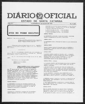 Diário Oficial do Estado de Santa Catarina. Ano 45. N° 11240 de 30/05/1979