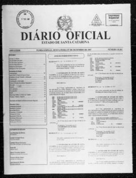 Diário Oficial do Estado de Santa Catarina. Ano 73. N° 18263 de 07/12/2007