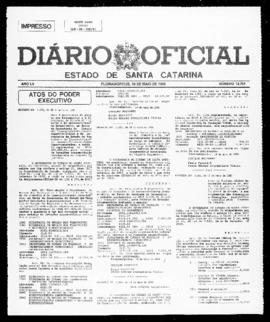 Diário Oficial do Estado de Santa Catarina. Ano 55. N° 13704 de 19/05/1989