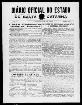 Diário Oficial do Estado de Santa Catarina. Ano 15. N° 3685 de 16/04/1948