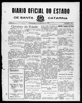 Diário Oficial do Estado de Santa Catarina. Ano 1. N° 226 de 12/12/1934