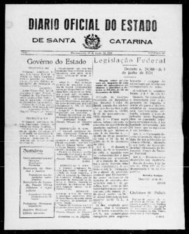 Diário Oficial do Estado de Santa Catarina. Ano 1. N° 89 de 23/06/1934