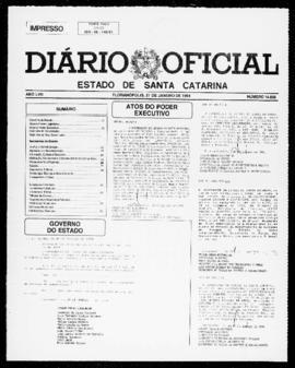 Diário Oficial do Estado de Santa Catarina. Ano 58. N° 14858 de 21/01/1994