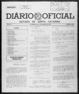 Diário Oficial do Estado de Santa Catarina. Ano 57. N° 14615 de 27/01/1993
