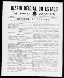 Diário Oficial do Estado de Santa Catarina. Ano 19. N° 4743 de 18/09/1952