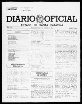 Diário Oficial do Estado de Santa Catarina. Ano 58. N° 14854 de 17/01/1994