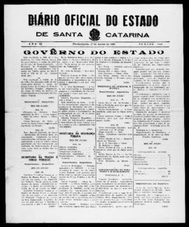 Diário Oficial do Estado de Santa Catarina. Ano 6. N° 1554 de 01/08/1939