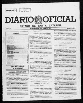 Diário Oficial do Estado de Santa Catarina. Ano 56. N° 14219 de 24/06/1991