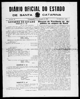 Diário Oficial do Estado de Santa Catarina. Ano 6. N° 1672 de 30/12/1939
