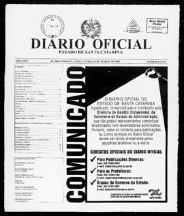 Diário Oficial do Estado de Santa Catarina. Ano 75. N° 18572 de 24/03/2009