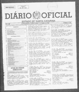 Diário Oficial do Estado de Santa Catarina. Ano 63. N° 15410 de 17/04/1996
