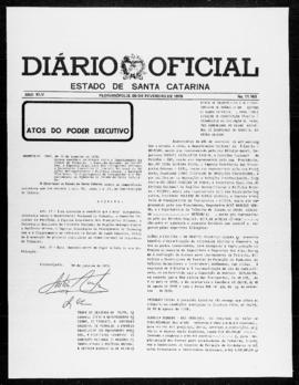 Diário Oficial do Estado de Santa Catarina. Ano 44. N° 11163 de 05/02/1979