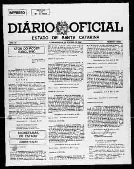 Diário Oficial do Estado de Santa Catarina. Ano 53. N° 13182 de 08/04/1987