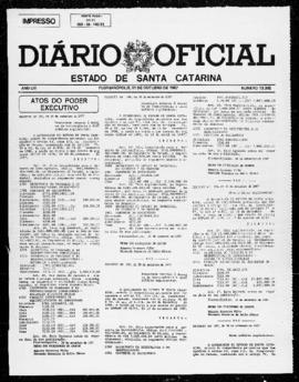 Diário Oficial do Estado de Santa Catarina. Ano 53. N° 13302 de 01/10/1987