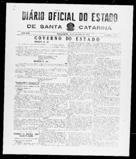 Diário Oficial do Estado de Santa Catarina. Ano 19. N° 4749 de 26/09/1952