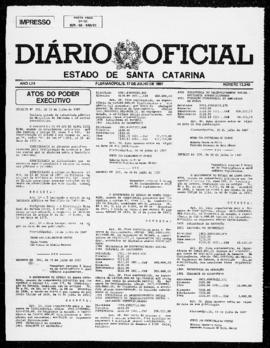 Diário Oficial do Estado de Santa Catarina. Ano 53. N° 13249 de 17/07/1987