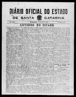 Diário Oficial do Estado de Santa Catarina. Ano 19. N° 4614 de 10/03/1952