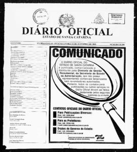 Diário Oficial do Estado de Santa Catarina. Ano 74. N° 18500 de 01/12/2008