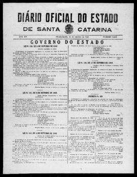 Diário Oficial do Estado de Santa Catarina. Ano 15. N° 3806 de 14/10/1948