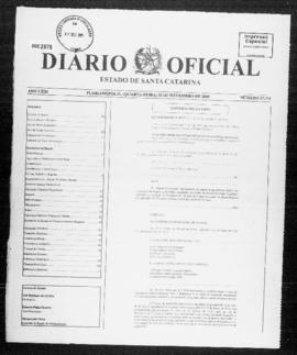 Diário Oficial do Estado de Santa Catarina. Ano 71. N° 17771 de 30/11/2005