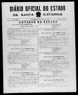 Diário Oficial do Estado de Santa Catarina. Ano 18. N° 4525 de 19/10/1951