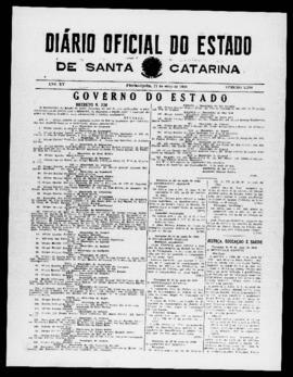Diário Oficial do Estado de Santa Catarina. Ano 15. N° 3708 de 21/05/1948