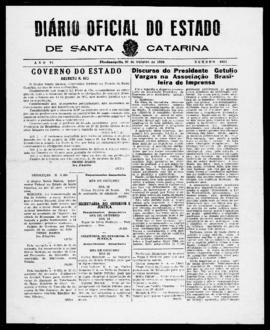 Diário Oficial do Estado de Santa Catarina. Ano 6. N° 1621 de 23/10/1939