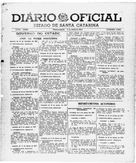 Diário Oficial do Estado de Santa Catarina. Ano 24. N° 5826 de 02/04/1957