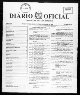Diário Oficial do Estado de Santa Catarina. Ano 72. N° 17856 de 03/04/2006
