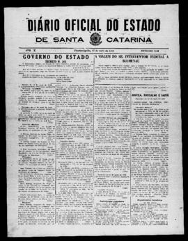 Diário Oficial do Estado de Santa Catarina. Ano 10. N° 2500 de 17/05/1943