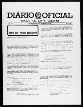 Diário Oficial do Estado de Santa Catarina. Ano 44. N° 11175 de 21/02/1979