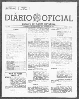 Diário Oficial do Estado de Santa Catarina. Ano 63. N° 15518 de 19/09/1996