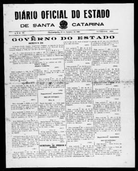 Diário Oficial do Estado de Santa Catarina. Ano 6. N° 1628 de 31/10/1939