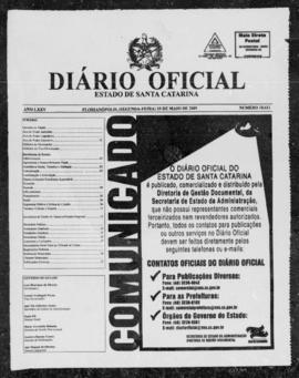 Diário Oficial do Estado de Santa Catarina. Ano 75. N° 18611 de 25/05/2009