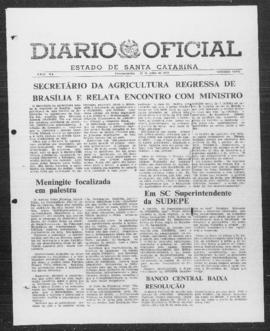 Diário Oficial do Estado de Santa Catarina. Ano 40. N° 10042 de 31/07/1974