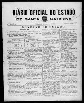 Diário Oficial do Estado de Santa Catarina. Ano 17. N° 4345 de 22/01/1951
