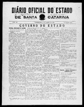 Diário Oficial do Estado de Santa Catarina. Ano 15. N° 3766 de 17/08/1948