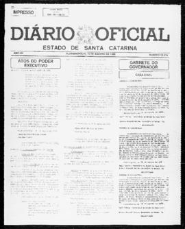 Diário Oficial do Estado de Santa Catarina. Ano 54. N° 13514 de 10/08/1988