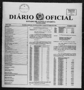 Diário Oficial do Estado de Santa Catarina. Ano 70. N° 17502 de 21/10/2004