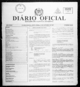 Diário Oficial do Estado de Santa Catarina. Ano 73. N° 18231 de 19/10/2007