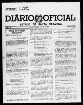 Diário Oficial do Estado de Santa Catarina. Ano 53. N° 13211 de 25/05/1987