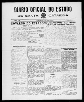 Diário Oficial do Estado de Santa Catarina. Ano 8. N° 2011 de 13/05/1941
