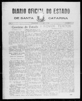 Diário Oficial do Estado de Santa Catarina. Ano 1. N° 116 de 27/07/1934