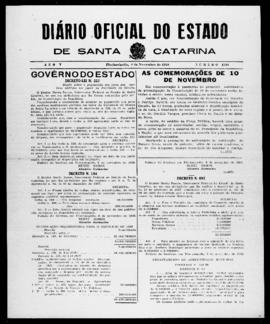 Diário Oficial do Estado de Santa Catarina. Ano 5. N° 1346 de 08/11/1938