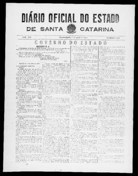 Diário Oficial do Estado de Santa Catarina. Ano 14. N° 3441 de 08/04/1947