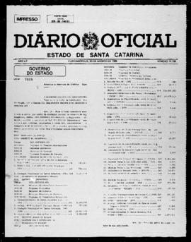 Diário Oficial do Estado de Santa Catarina. Ano 52. N° 12783 de 30/08/1985