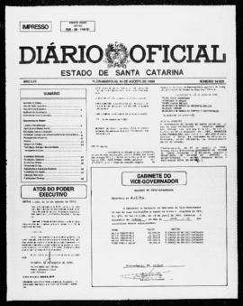 Diário Oficial do Estado de Santa Catarina. Ano 57. N° 14505 de 14/08/1992