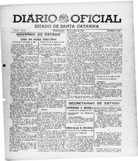 Diário Oficial do Estado de Santa Catarina. Ano 24. Nº 5899 de 18/07/1957