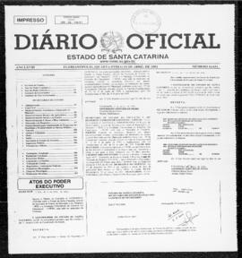 Diário Oficial do Estado de Santa Catarina. Ano 68. N° 16634 de 04/04/2001. Parte 1